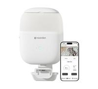 NOERDEN Hoppy Smart Small Animal Feeder with Camera - White, White