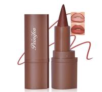 Noerrors Cream Glide Lip Liner, 2 in 1 Lipstick Lip Liner Combo for Big Plump Lip, Velvety Matte Soft Nude Pink Sculpt Fill High-Pigment Precise Application Blendable Long-Lasting Smudge-Proof Makeup