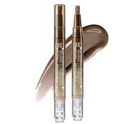 Noerrors Grey Brown Cool Toned Contour Stick with Press-Out Dispenser, Cold Tone Liquid Nose Contour Wand, Gray Cream Bronzer for Face Sculpting, Long-Lasting Waterproof Blendable Contouring Makeup