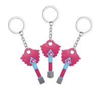 Noetopolis Hide and Seek Keyhole, Korean Folk Traditional Game, Gonggi Game Necklaces Keychain, Play Kit for Parties Gifts Cosplay Roleplay Daily Wear for Adult Kid（B）