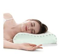 NOFFA Ergonomic Cervical Pillow, Orthopaedic Neck Cushion, Memory Foam Pillow for Side, Back and Stomach Sleepers 60 x 40 cm