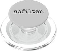 nofilter. Natural Unadulterated Authentic Aesthetics PopSockets PopGrip for MagSafe