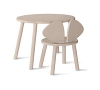 Nofred Mouse set children's chair + table Beige