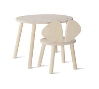 Nofred Mouse set children's chair + table Birch
