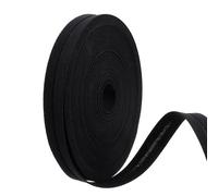 Nogeqi 1/2 Inch Black Bias Tape for Sewing,10 Yards Black Double Fold Bias Tape,Binding Tapes Hemming Tapes for DIY Garment Sewing, Seaming, Piping, Quilting