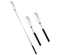 Nogeqi 2 Pack Long Handled Shoe Horn -Telescopic 25.5-63.5cm, Metal Extendable Travel Shoe Horn for Men Women Kids Seniors, Retractable Shoehorn to Put on Your Shoes