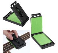 Nogeqi 2PCS Guitar String Cleaner Fretboard Cleaner Maintenance Kit, 360° Microfiber Guitar Cleaning Kit Tool for Violin/Acoustic/Electric/Bass/Ukulele Guitars and Other Stringed Instrument