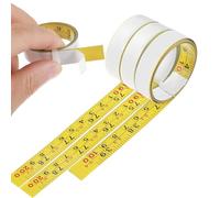 Nogeqi 3 pcs Self-Adhesive Measuring Tape, 78 Inch Left to Right Read Peel and Stick Workbench Ruler with Imperial and Metric Scales for Woodworking, Table Saw, Drafting