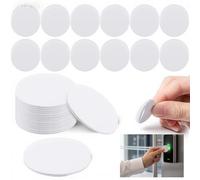 Nogeqi 30 Pcs NTAG215 NFC Stickers NFC Tags Rewritable Programmable RFID Tags NFC-Chip Round NFC-Cards 504 Bytes Blank with Adhesive Back, Compatible with Tagmo and Enabled Devices (25mm)
