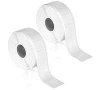 Nogeqi 320 Pcs D30 Labels Tape 14 x 40mm Thermal Printer Labels for Phomemo D30 D32 D35 Q30 Q30s Q31, Print Master Label Refill for Office Home Shcool, 160 / Roll, White