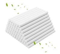 Nogeqi 80 Pcs Humidifier Replacement Filter, Cotton Humidifier Sticks for Mini Portable Humidifiers & Bedside Cool Mist Diffusers, Filter Stick Replacement for Home, Office, Bedroom (10x0.8cm)