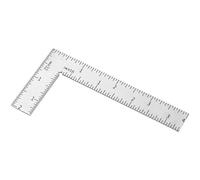 Nogeqi L Shaped Framing Square Ruler, 2x4 Inch Mini L Ruler Right Angle Rulers Metal 90 Degree Stainless Steel For Carpenter Engineer