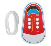 Nogeqi Learn to Tie Shoe Laces for Kids, Shoe Lace Practice for Kids, Wooden Shoes Tying Teaching Aid, How to Tie Your Shoes Laces, Kindergarten Early Educational Toy