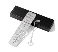 Nogeqi Retirement Gifts Bookmark with 2025 Heart Pendant, Enjoy The Next Chapter Happy Retirement Gifts for Men Women Colleagues Friends Retired Teacher Nurse