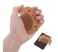 Nogeqi Wooden Birthing Comb for Labor Pain, Cute Cat Birth Comb Delivery Essentials for Women, Acupressure Tool for Natural Pain Relief and Anxiety for Pregnancy Contractions