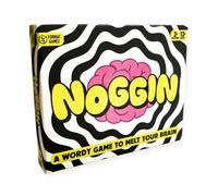 Noggin: A Wordy Game to Melt Your Brain - Fast Word Card Game, 12+ | Two letters, eight challenges, first to shout an answer wins. 10-minute games for 2+ players aged 12+. Pocket travel game.