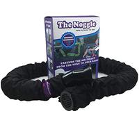 Noggle The Making The Backseat Cool Again - Quick & Easy to Use Car Travel Accessories for a Comfy Ride Summer or Winter-Air Vent Extender Hose Directs Cool or Warm Air to Your Kids- 6ft, Black Ice