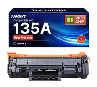 NOGIVY 135A W1350A Toner Compatible for HP 135A 135X W1350A W1350X (1Black)