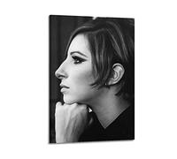 NOGRAX Singer Barbra Streisand Vintage Poster Picture Print Canvas Painting Bedroom Aesthetics 16x24inch(40x60cm) Frame-style