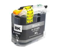 NOGROEZ Ink Cartridge For B-rother LC203 LC201 MFC-J460DW MFC-J480DW MFC-J485DW MFC-J680DW MFC-J880DW MFC-J885DW Printer(1PC Black)