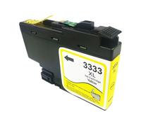 NOGROEZ Ink Cartridge For B-rother LC3333 DCP-J1100DW MFC-J1300DW Printer(Yellow)