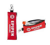 Nogsay EpiPen Carry Case, Portable EpiPen Holder with Insulation, Waterproof Emergency Medical Pouch, Travel Carrier Bag for 2 EpiPens, Allergy & Diabetic Medicine Essentials
