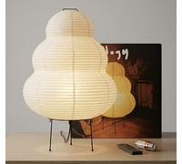Noguchi Style Floor Lamp - Japanese Rice Paper Light - Chinese Lantern - Lampara de Pie para Sala - Japandi Style