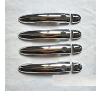 NOHEEU ABS Chrome Car Door Handle Cover Trim for Megane ii 2 MK2 2002 2003 2004 2005 2006 2007 2008(5)