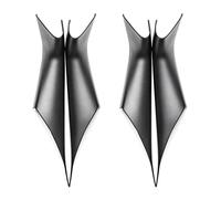 NOHEEU Car Accessories Interior Door Handle Armrest Pull Cover Protective Trim for BMW 5 Series G30 G38 2018 2019(4pcs Black)