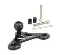 NOHEEU GPS Mount Navigation For Triumph For Rocket 3 R & GT 2020-2024 Motorcycle CNC Phone Plate Bracket Adapter Holder Navigation Plate