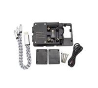 NOHEEU Motorcycle Modified Parts Navigation Bracket Mobile Phone Holder Only USB Charging For TMAX 560 2020 2021 Navigation Plate