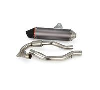 NOHEEU Motorcycle Modified Pipe Motorcycle Full Systems Middle&Rear Exhaust Muffler Pipe For CRF230F/150F 2003 2004-2011 2012 2013