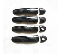 NOHEEU Plastic Imitation Carbon Fiber Car Side Door Handle Cover Trim for VW for Golf 5 MK5 V Rabbit 1K(4)