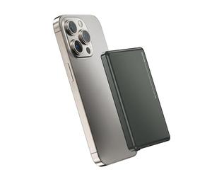 NOHON Magnetic Wireless Power Bank: 5000mAh 0.32in/8mm Ultro-slim Portable Mag-safe Battery Pack PD 20W with Fast Charging USB-C Compact Powerbank Compatible with iPhone 17/16/15/14/13/12 Series