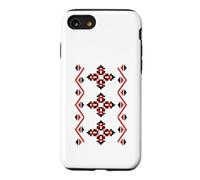 Noi Suntem Romani Traditional Romanian Folk Art Motifs Case for iPhone SE (2020) / 7/8