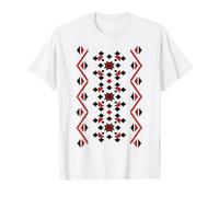 Noi Suntem Romani Traditional Romanian Folk Art Motifs T-Shirt