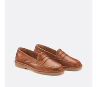 Noia Leather Loafers Cognac