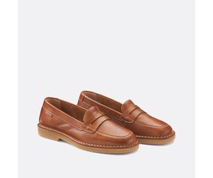 Noia Leather Loafers Cognac