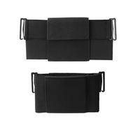 NOIAFZY 2Pcs Sports Invisible Mobile Phone Waist Bag Men's Portable Waist Bag Women's Outdoor Work Elastic Mobile Phone Bag Multi-layer Storage Bag L&S, Black, Sports