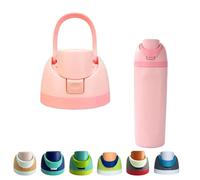 Noiimiy Replacement Cap for Owala Freesip, Replacement Lid Compatible with Owala Cup Sizes 16oz 24oz 32oz 40oz This BPA-Free One-Touch Water Bottle Top Cap ensures a Leak-Proof Seal (Pink)