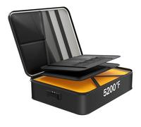 Noiposi 5200℉ Fireproof Document Box(soft) with Lock - 41x29x11cm