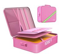 Noiposi 5200℉ Fireproof Document Storage Box(soft) with Lock for A4