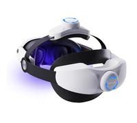 Noiposi Head Strap for Meta Quest 3s/3/Quest 2,Adjustable Knob Elite Strap Replacement,VR Headset Accessories Strap Enhanced Support&Comfort& Extend Playtime(Battery sold separately)