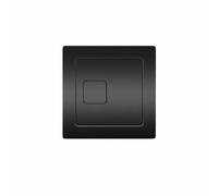 Noir Black Cistern Button | Matt Black | Cistern Button | Toilet Button | Flush Button |Square |for Use with Cable Operated Cisterns |