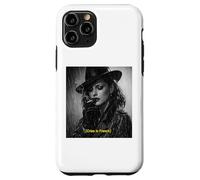Noir Cinema Cries in French Film Movie Subtitles Meme Case for iPhone 11 Pro