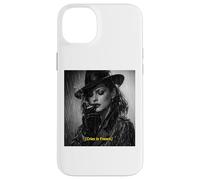 Noir Cinema Cries in French Film Movie Subtitles Meme Case for iPhone 14 Plus