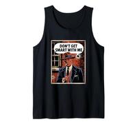Noir Crime Quote Comic Strip Style Tank Top