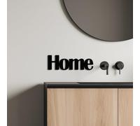 NOIR.DESIGN Love - Home Wall Art Sign | Inspirational Home Quotes | Elegant Black Text Decor for Your Living Space