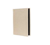 Noir Ink Black Pages Diary/Journal/Notebook, Scrapbook, Sketch Drawing Book for Artists, Black Diary- A5(5.8 x 8.3 Inches), 152 Pages, 130GSM, Paperback, with Ink Pen (Off White)