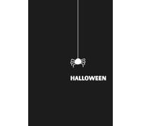 Noir Season: A minimalist Halloween notebook for lovers of simplicity and shadowed charm